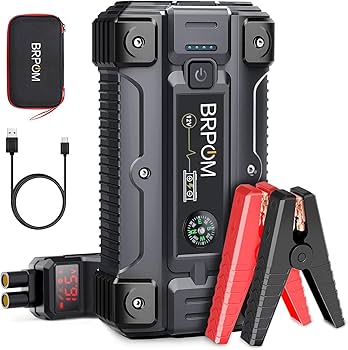 【M2728-136-104】ジャンプスターター 26800mAh大容量 Amazon | BRPOM ジャンプスターター 26800mAh大容量 4000Aピーク